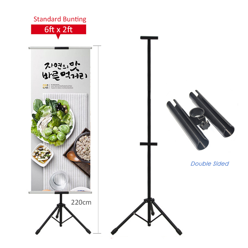 STANDEE CHỮ T STANDEE CHỮ THẬP GIÁ ĐỂ TRANH 2 MẶT TĂNG GIẢM 60X160CM 80X180CM