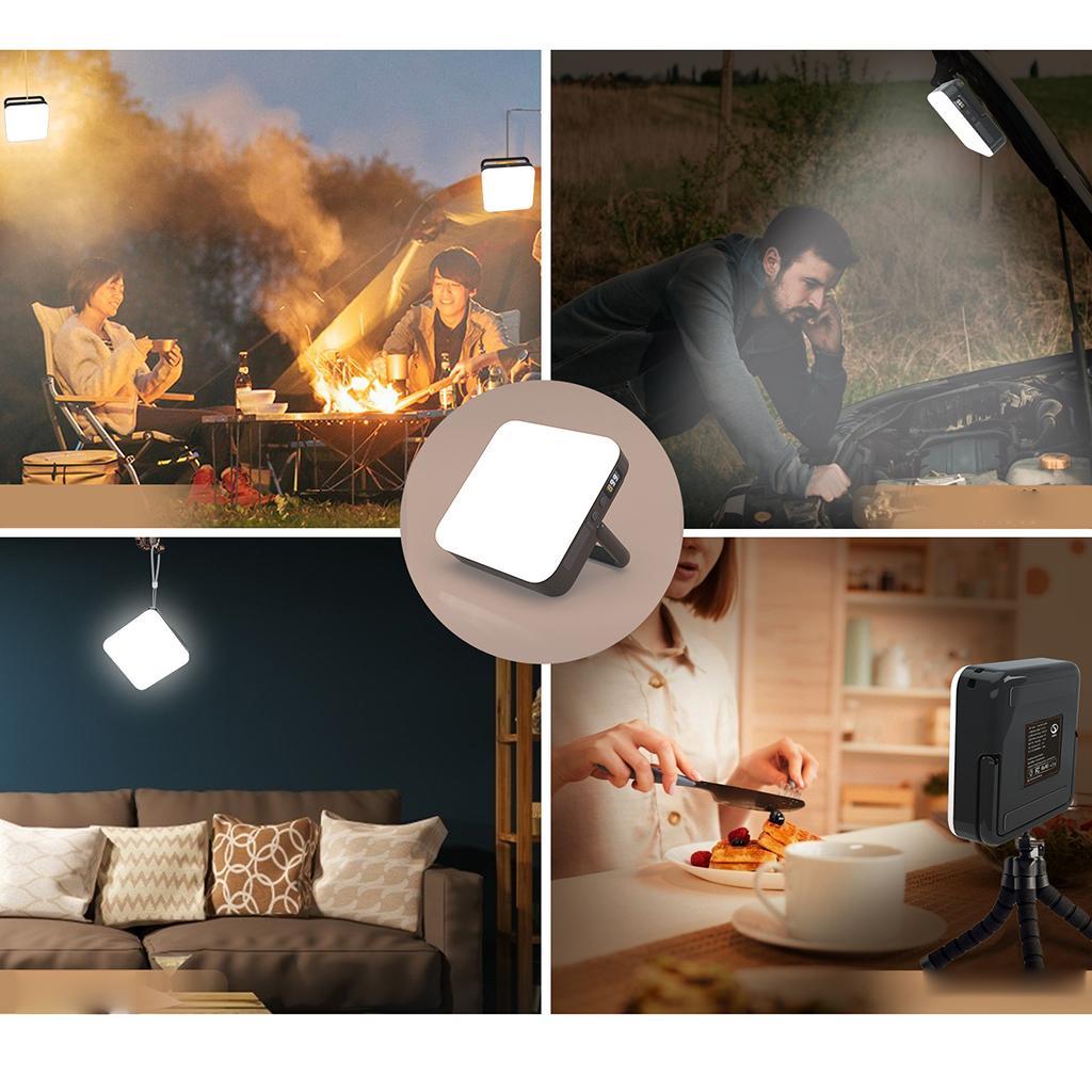 LED Camping Light Tent Lamp USB Rechargeable Lantern Flashlight Outdoor