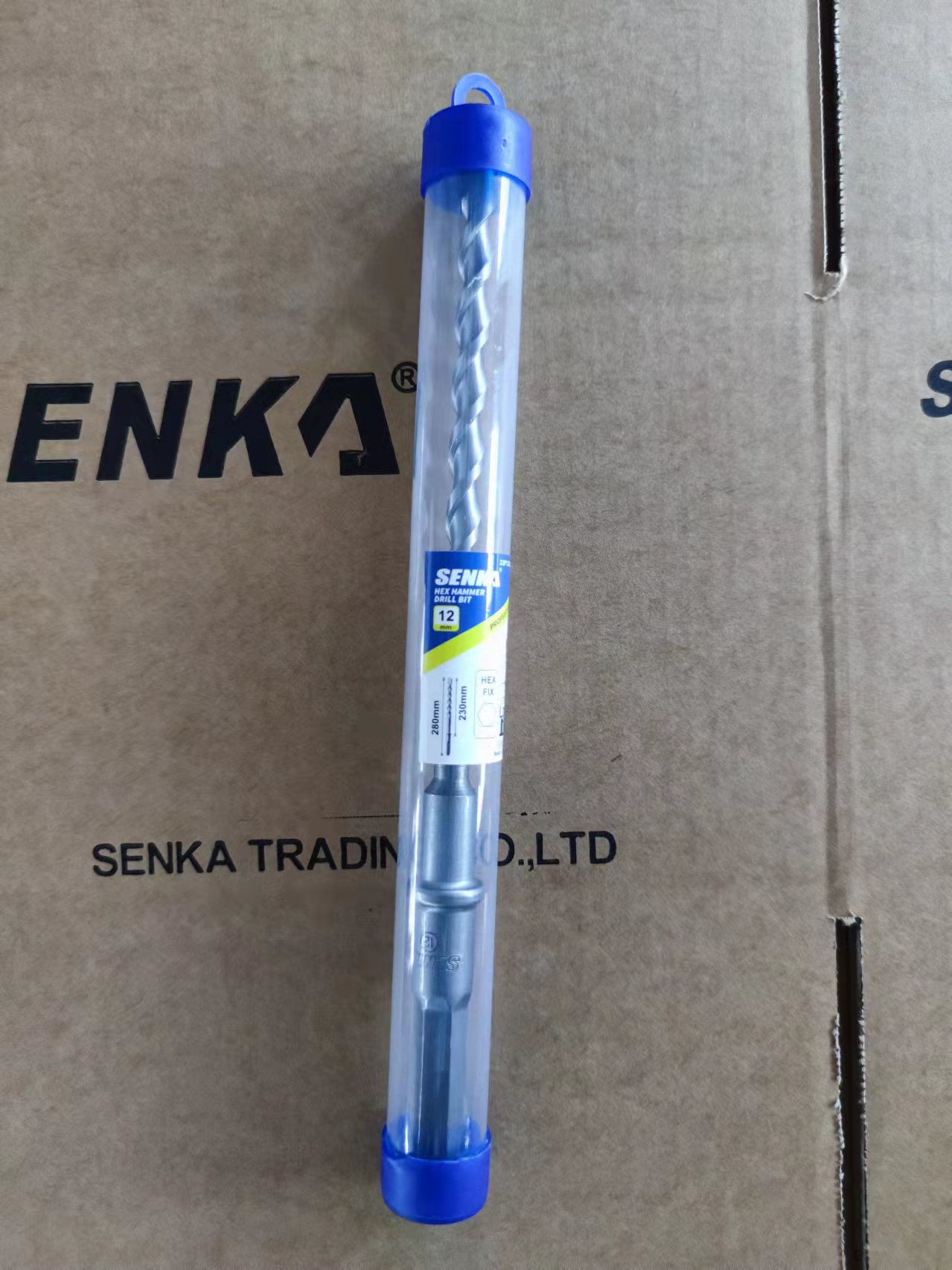 SENKA 1 Mũi khoan đá, mũi khoan bê tông, mũi khoan đục giếng chuôi lục giác dài 280mm