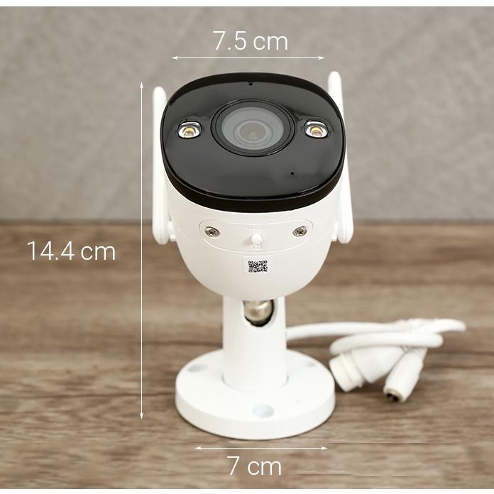 Camera Ngoài Trời Imou Bullet 2 (IPC-F42) 4MP - Chống nước IP67, Chuẩn nén H265, Theo dõi chuyển động, Quay Màu ban đêm