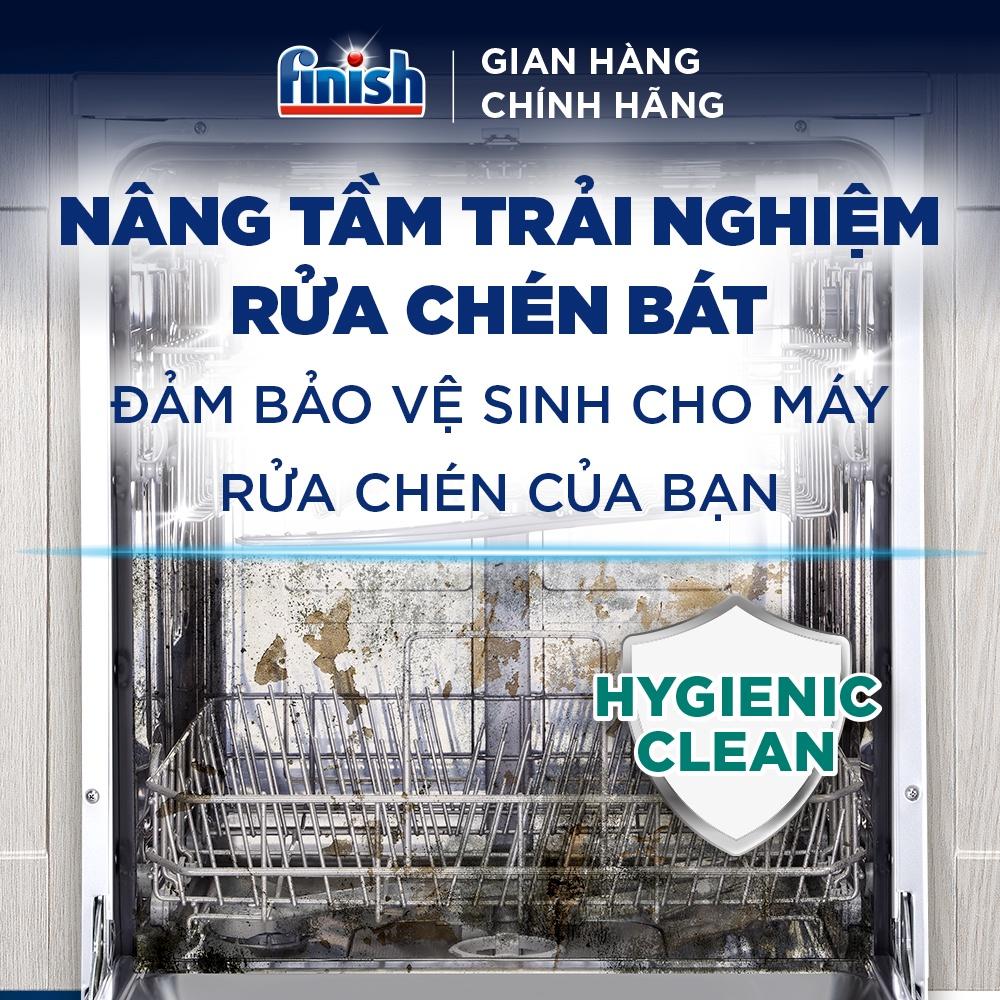 Dung Dịch Tẩy Rửa Máy Rửa Chén Bát Finish Dishwasher Deep Cleaner - chai 250ML