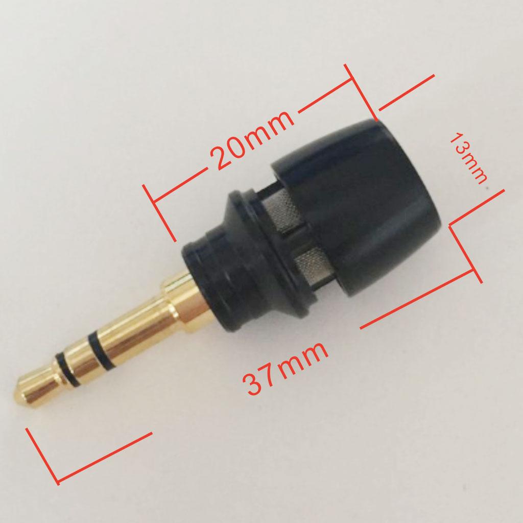 3.5mm Mini Stereo Microphone Mic  Cell Phone Laptop Recording Small