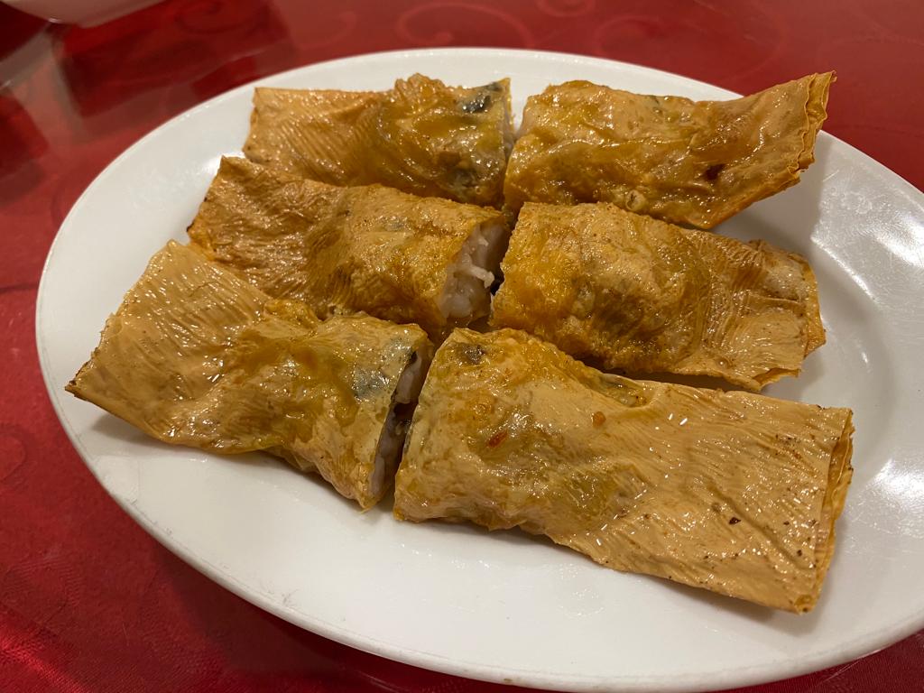 Hủ ky cuốn tôm chiên 96gr/3 miếng