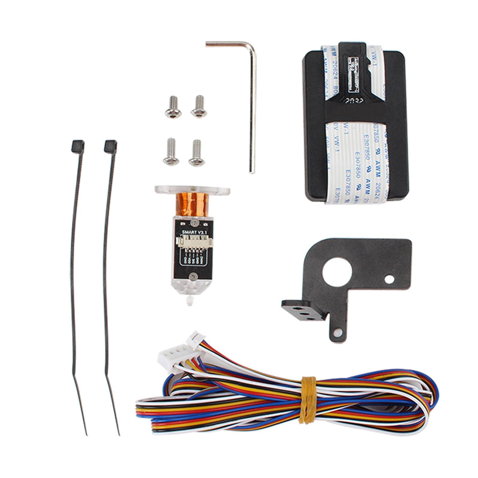 3D Printer Touch Sensor Kit for Ender-3 Ender-3pro The push pin operates two times in a test when the power is on