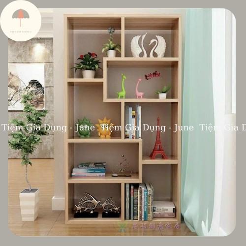 Kệ Sách Gỗ Để Sàn Chữ U Gỗ MDF Cao Cấp - Tủ gỗ Sơn Chống Mọt Bền Đẹp