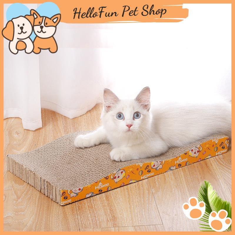 Bàn cào móng cho mèo tặng kèm cỏ bạc hà Catnip