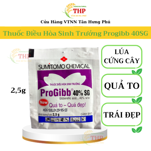 Thuốc điều hòa sinh trưởng Progibb 40SG | Gói 2.5g