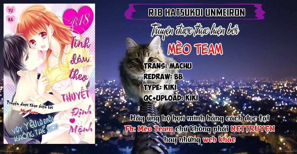 tình đầu theo thuyết định mệnh chapter 3 4