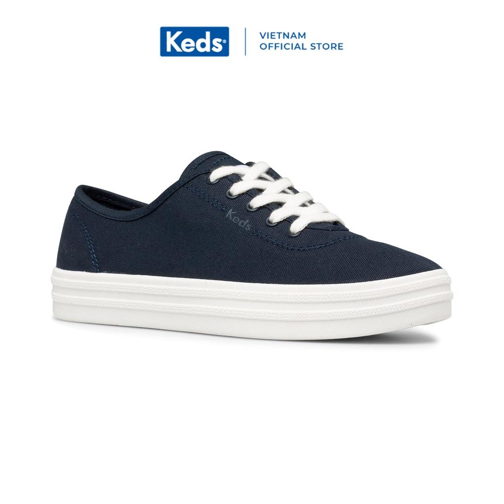 Giày Keds Nữ- Breezie Canvas Navy- KD065862WF