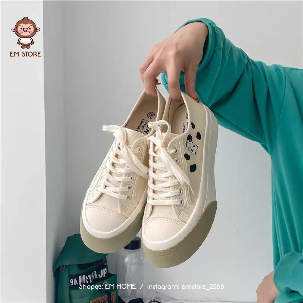 GIÀY SNEAKER COW| EM HOME | S0184