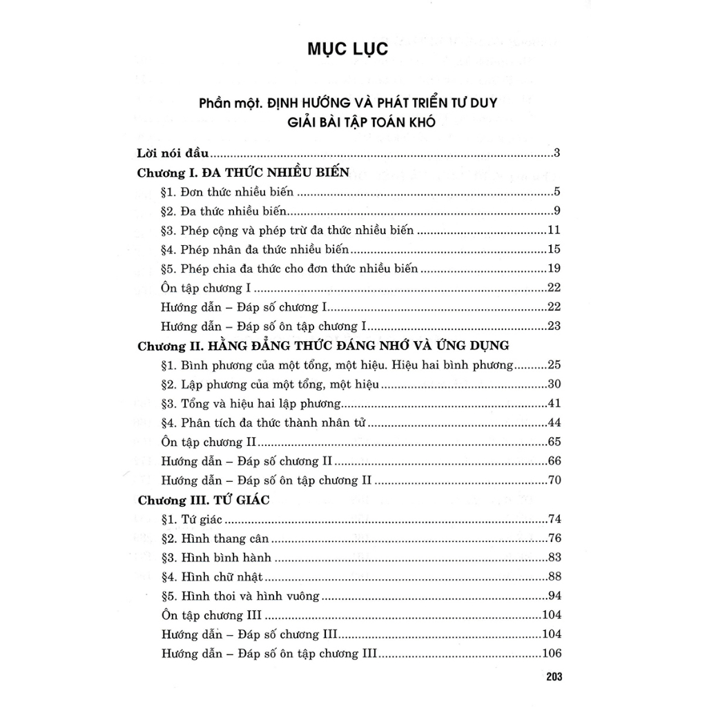 Định Hướng Và Phát Triển Tư Duy Giải Bài Tập Toán 8 - Tập 1