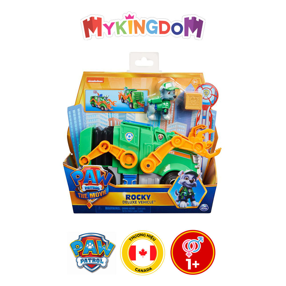 Đồ Chơi PAW PATROL Mô Hình Xe Cứu Hộ The Movie - Rocky 6061909