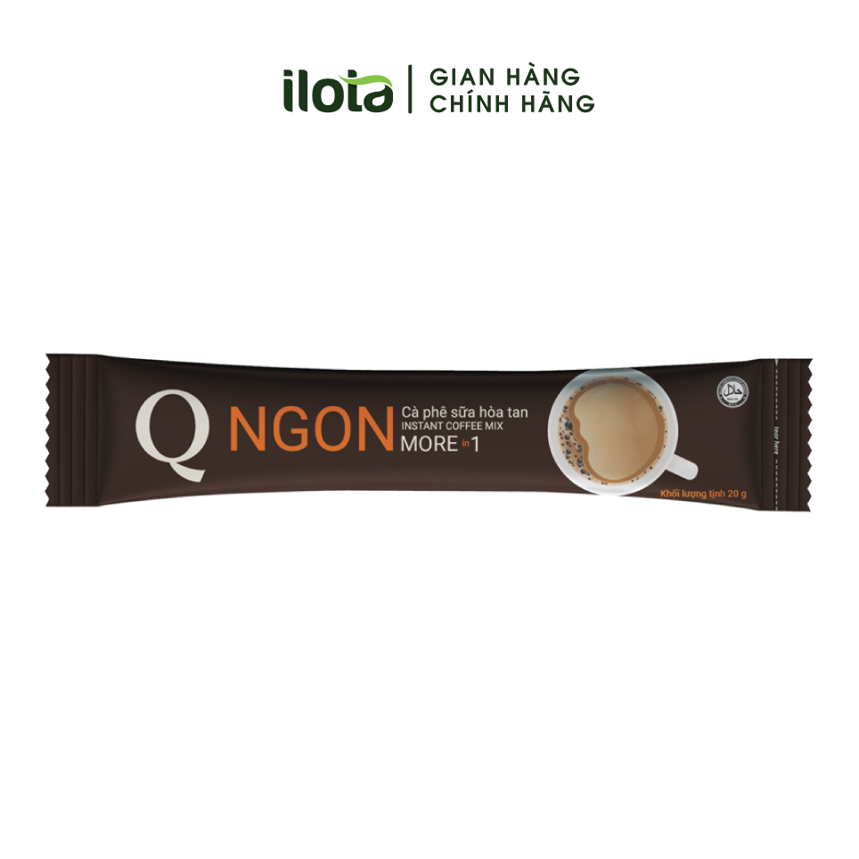 Cafe Hoà tan 3 in 1 Ngon (Bịch To 52 gói) Trần Quang