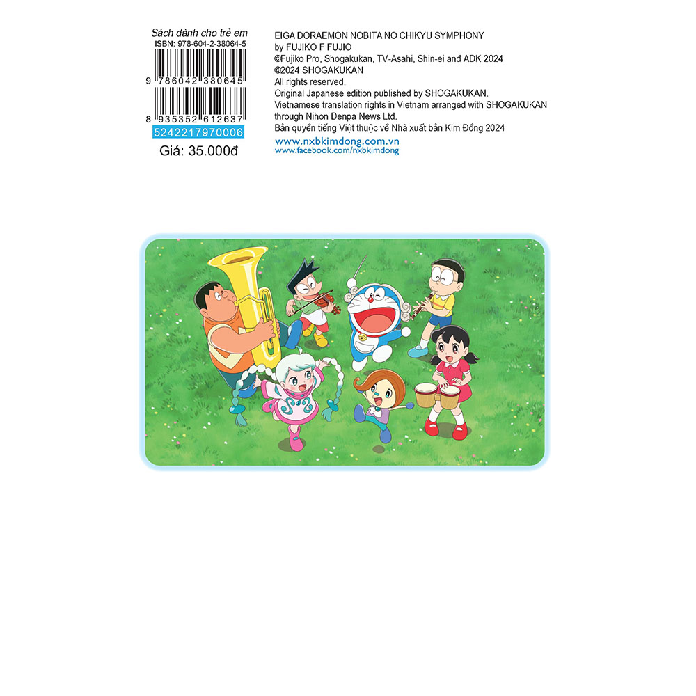 Doraemon Movie Story Màu: Nobita Và Bản Giao Hưởng Địa Cầu