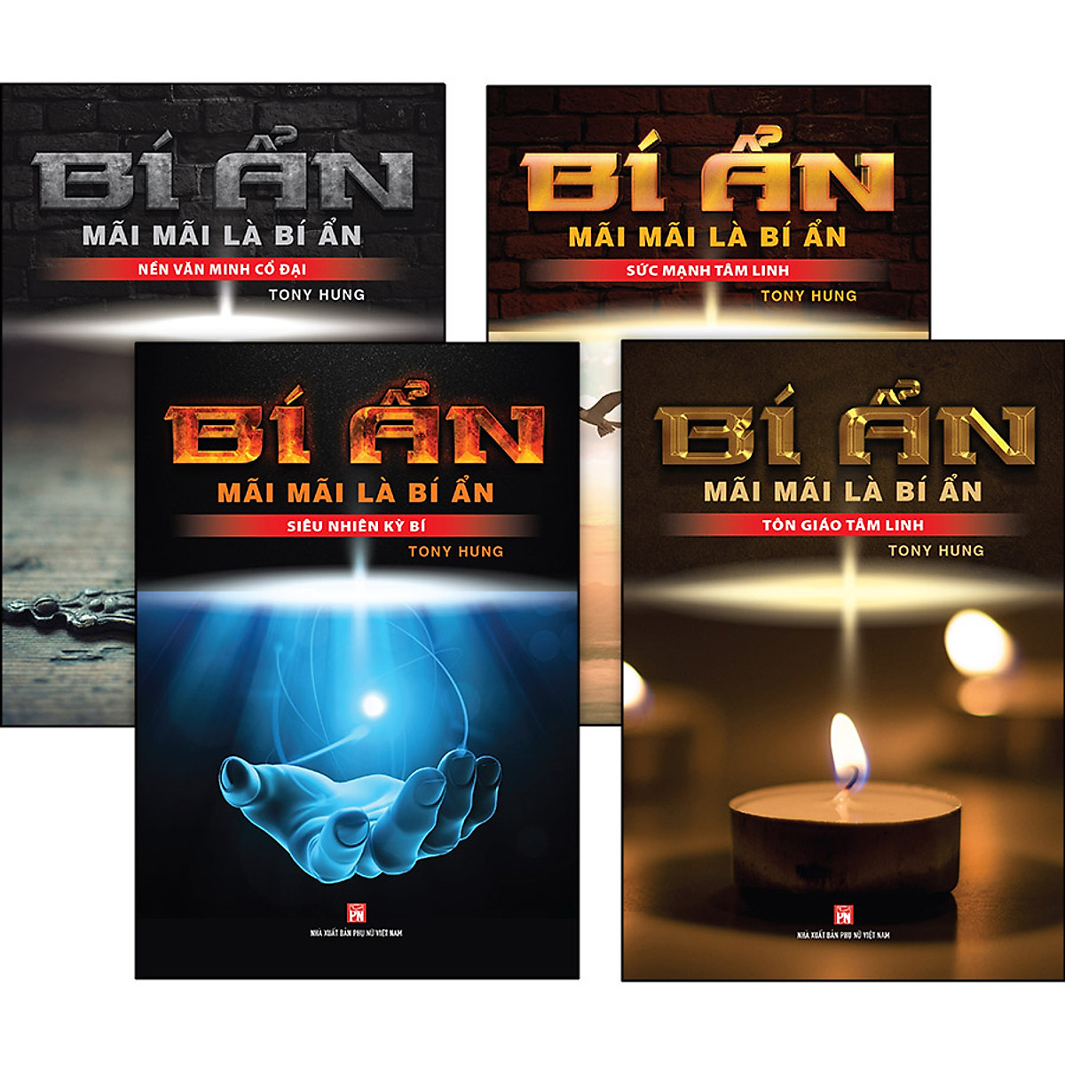 Sách - combo bộ 4 cuốn bí ẩn mãi mãi là bí ẩn