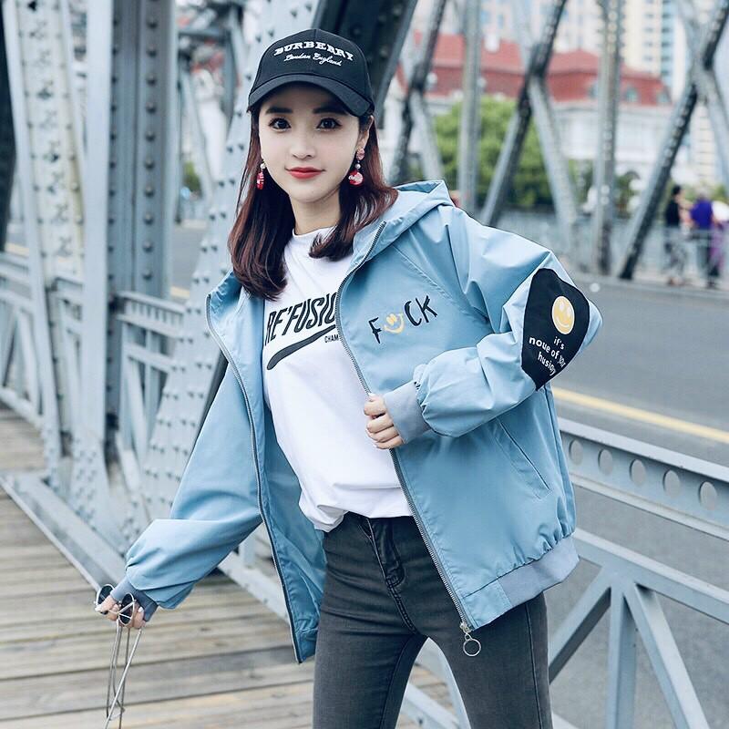 Áo khoác dù thiết kế 2 lớp chống nắng, chống bụi King168 , áo khoác dù cao cấp nữ QA09
