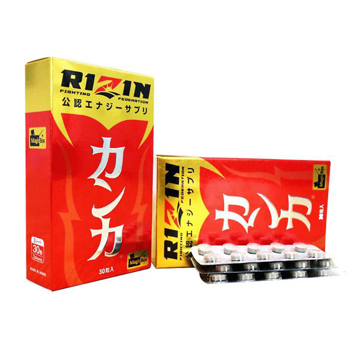 Viên uống Rizin Nhật Bản - Hỗ trợ bổ thận tráng dương, tăng cường sức khỏe sinh lý cho nam giới (1 Vỉ lẻ 10 viên)