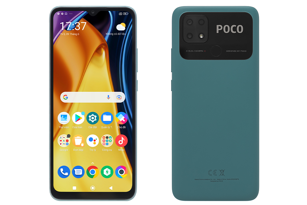 Điện thoại Xiaomi POCO C40 (4 GB/64 GB) - Hàng chính hãng