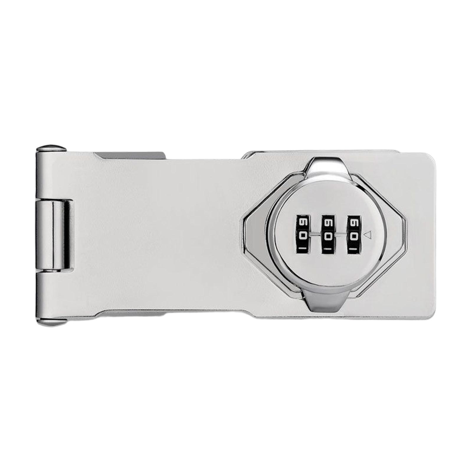 Cabinet Door Lock Household Mechanical Combination Lock for Barn Door Garden