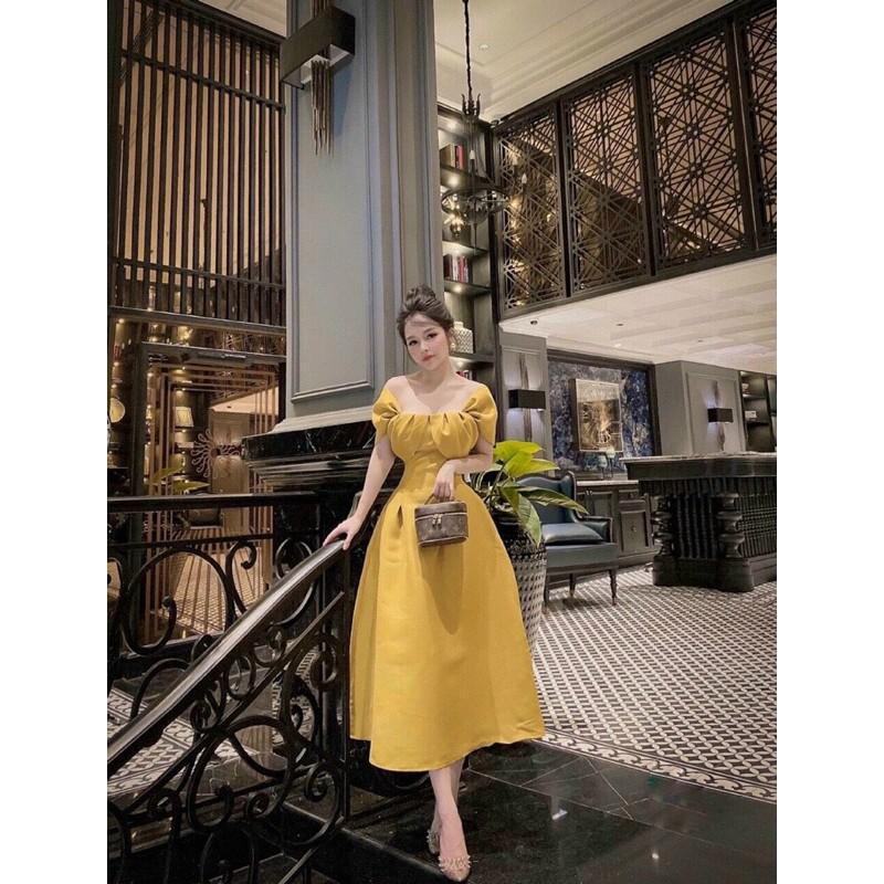 ĐẦM XOÈ XẾP LY NGỰC CỰC XINH