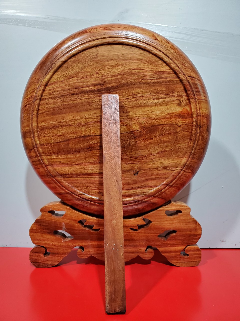 Đĩa gỗ bày bàn -PHẬT ADIDA