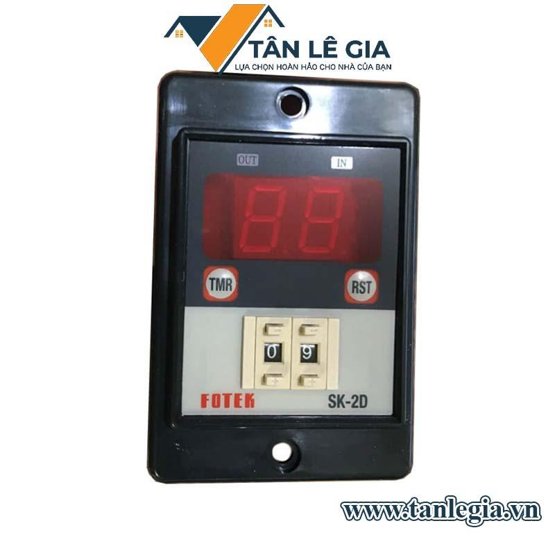 Fotek SK-2D: Bộ định thời, 0-99, có chân reset