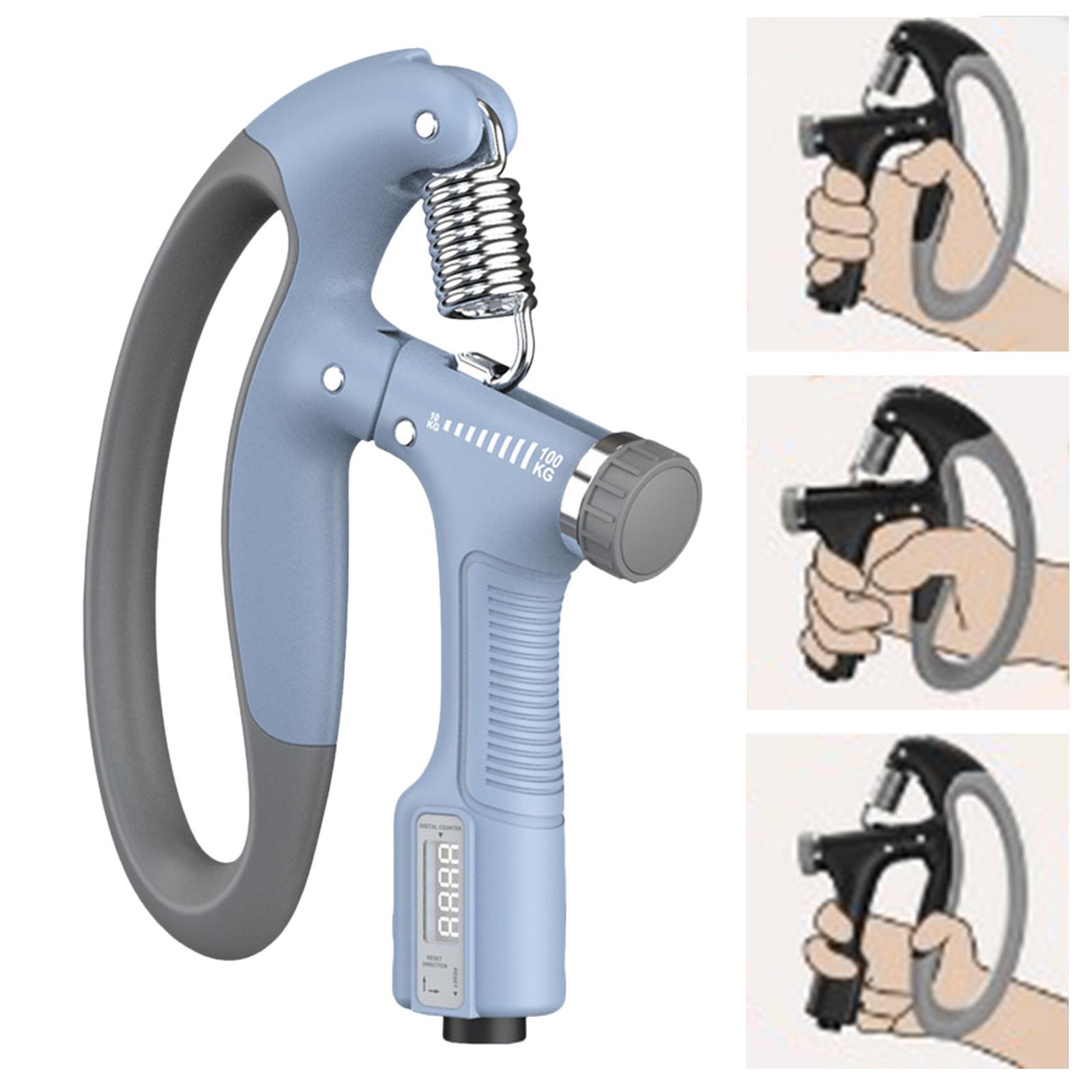 Hand Grip Strengthener Heavy Duty Strength Training Hand Gripper Adjustable
