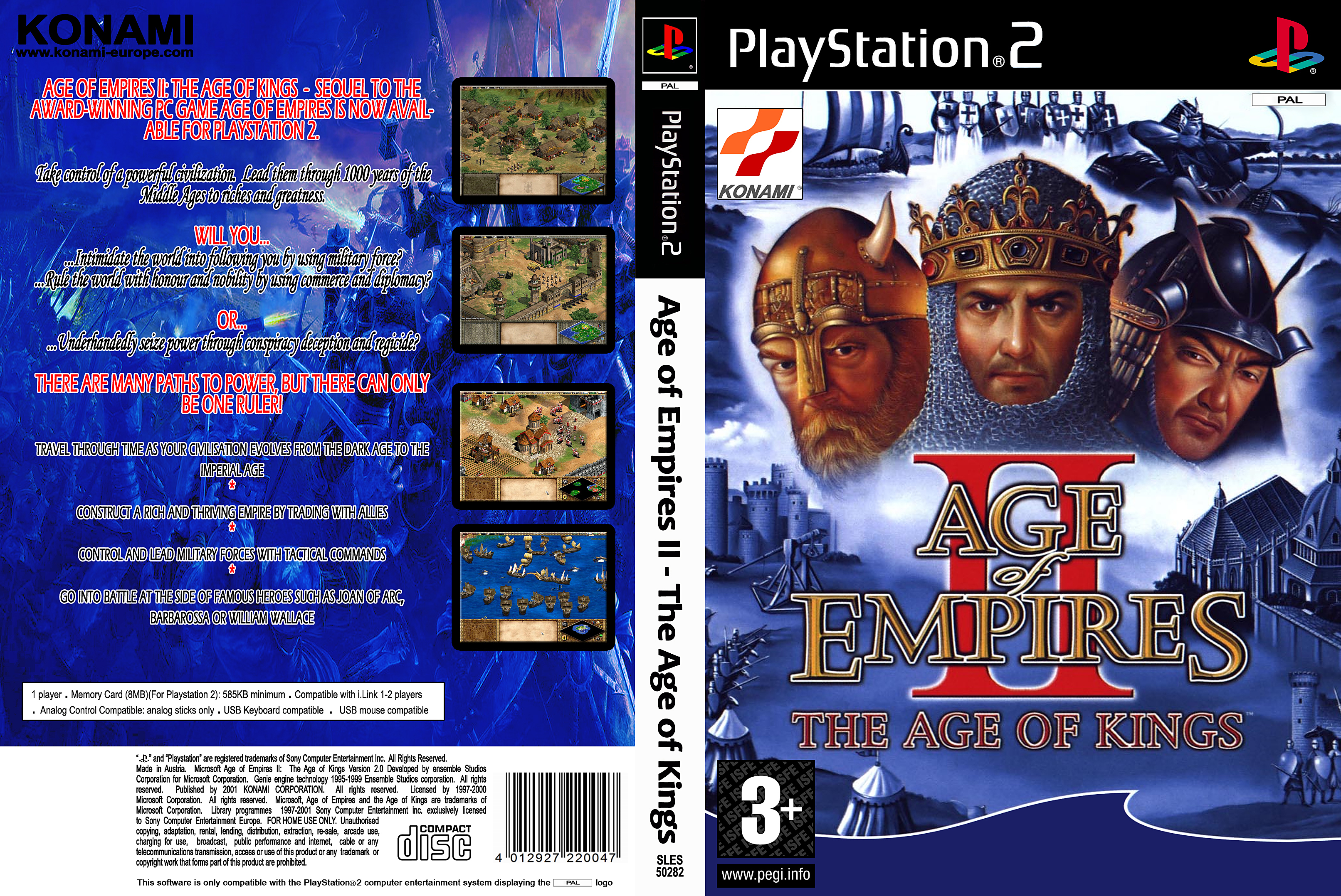 [HCM]Game PS2 age of empires 2 ( Game chiến thuật)