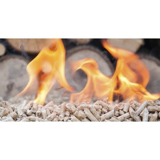 Viên nén gỗ mùn cưa nhiên liệu đốt xanh thân thiện với môi trường Bịch 1kg