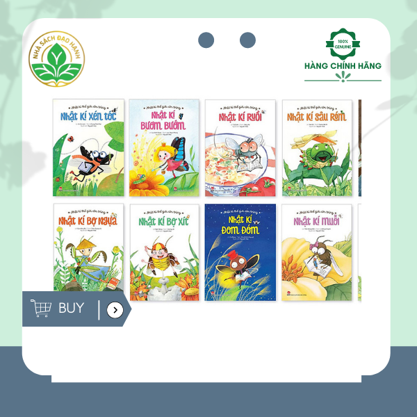 Combo 10 cuốn NHẬT KÍ THẾ GIỚI CÔN TRÙNG