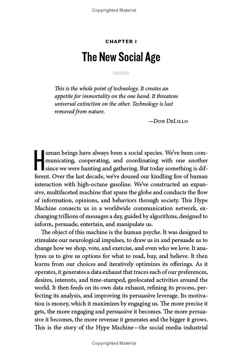 Sách ngoại văn: The Hype Machine - How Social Media Disrupts Our Elections, Our Economy And Our Health - And How We Must Adapt
