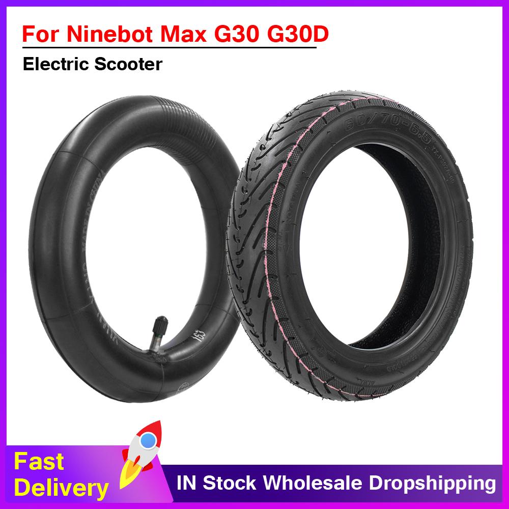 10 inch 60/70 6.5 Lốp ngoài cho Ninebot Max G30 G30D Tracke điện Color: Outer Tire