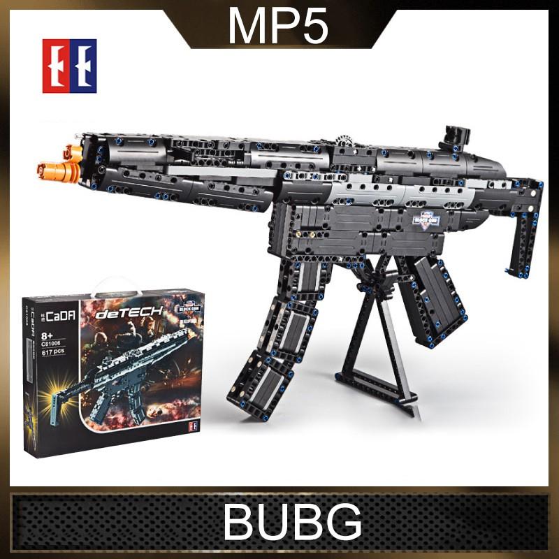 Đồ Chơi Lắp Ráp Kiểu Lego Mô Hình Súng MP5 PUBG 617 Mảnh Ghép