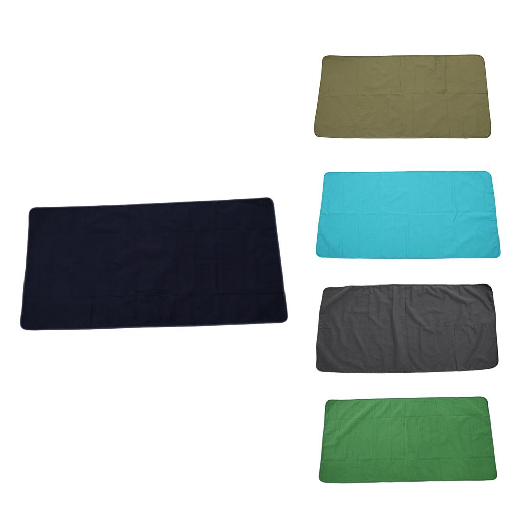 Fleece Foldable Camping Blanket Ultralight Picnic Beach Mat Waterproof Beach Camping Outdoor Blanket Mat Color Size Optional