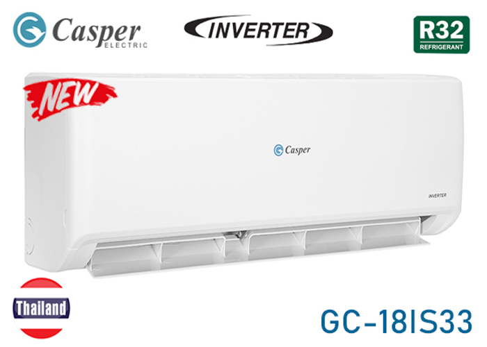 Điều hòa Casper 18000 BTU 1 chiều inverter GC-18IS33 -Hàng chính hãng