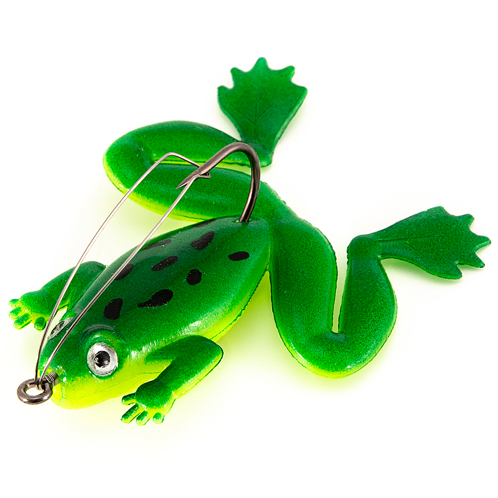 Mồi Câu Cá Nhân Tạo Hình Ếch Có Móc Câu 6cm/5.5g