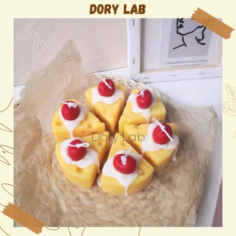 Combo Tự Làm Nến Thơm Tại Nhà Miếng Phô Mai Phủ Topping - Dory Lab