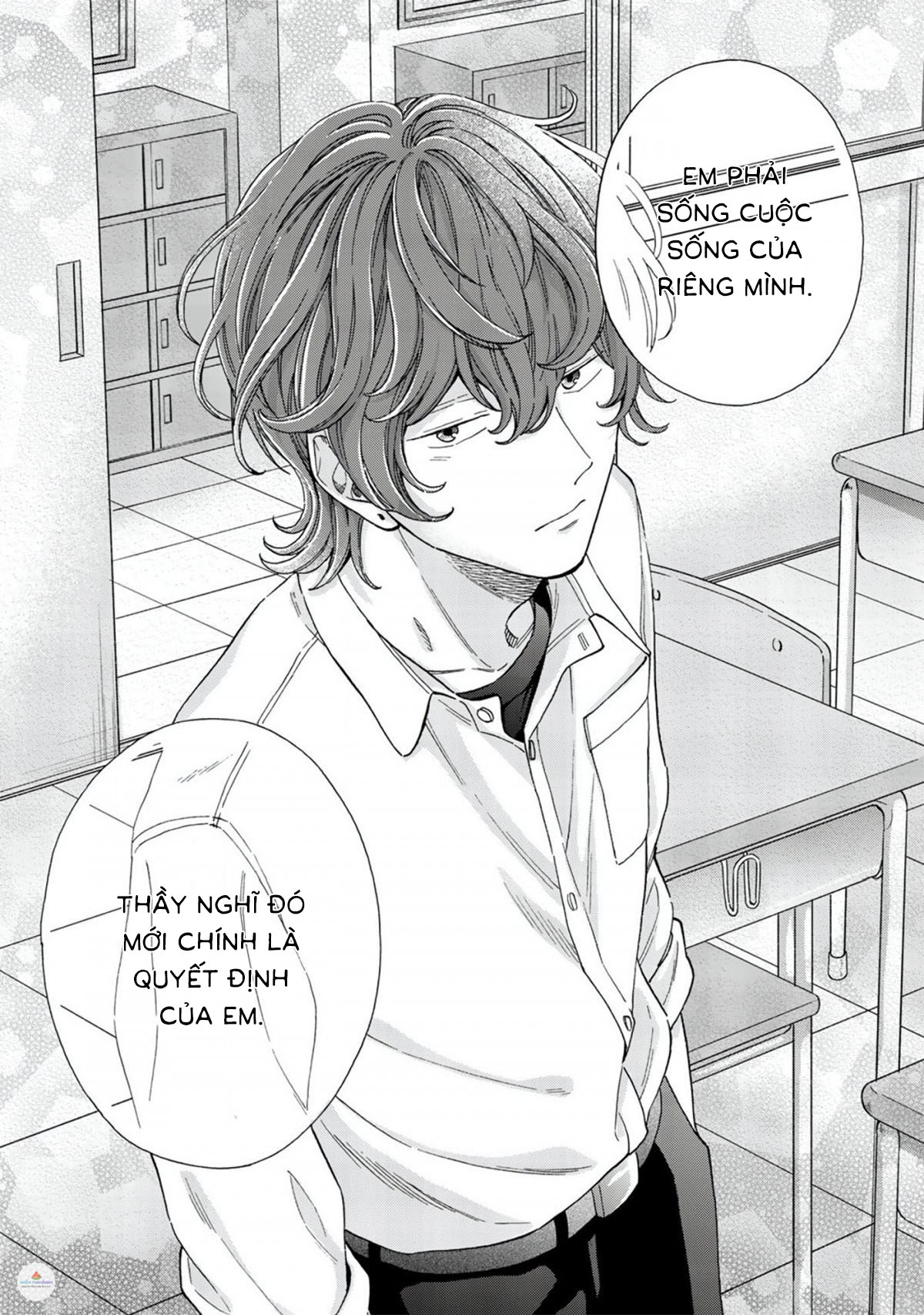 ngôi sao hạng nhất được vẽ bằng nụ hôn chapter 5 15