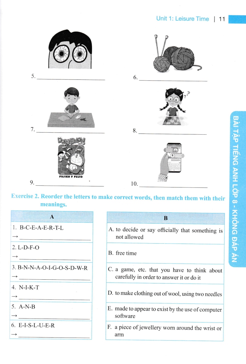 The Langmaster - Bài Tập Tiếng Anh Lớp 8 - Global Success _MT