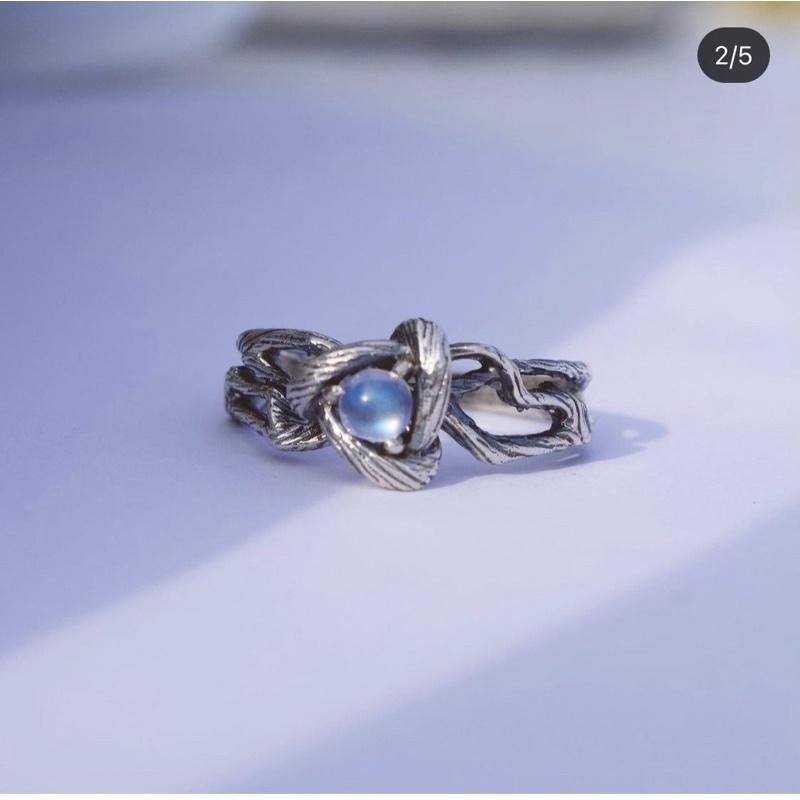 Nhẫn Moonstone Bermuda NMBTR22A Patronus