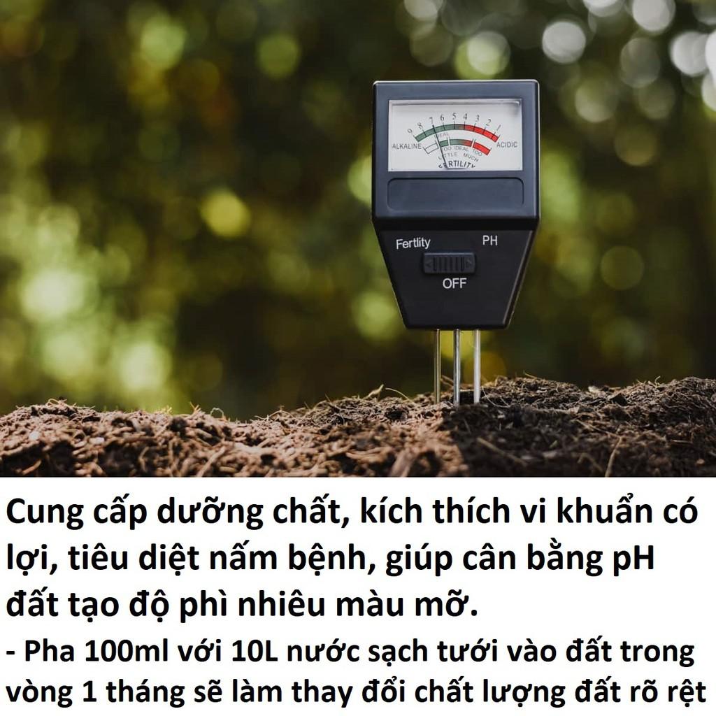 GIẤM GỖ sinh học Docneem phòng ngừa nấm lá, vi khuẩn, xua đuổi côn trùng và sâu bọ gây hại trên cây trồng