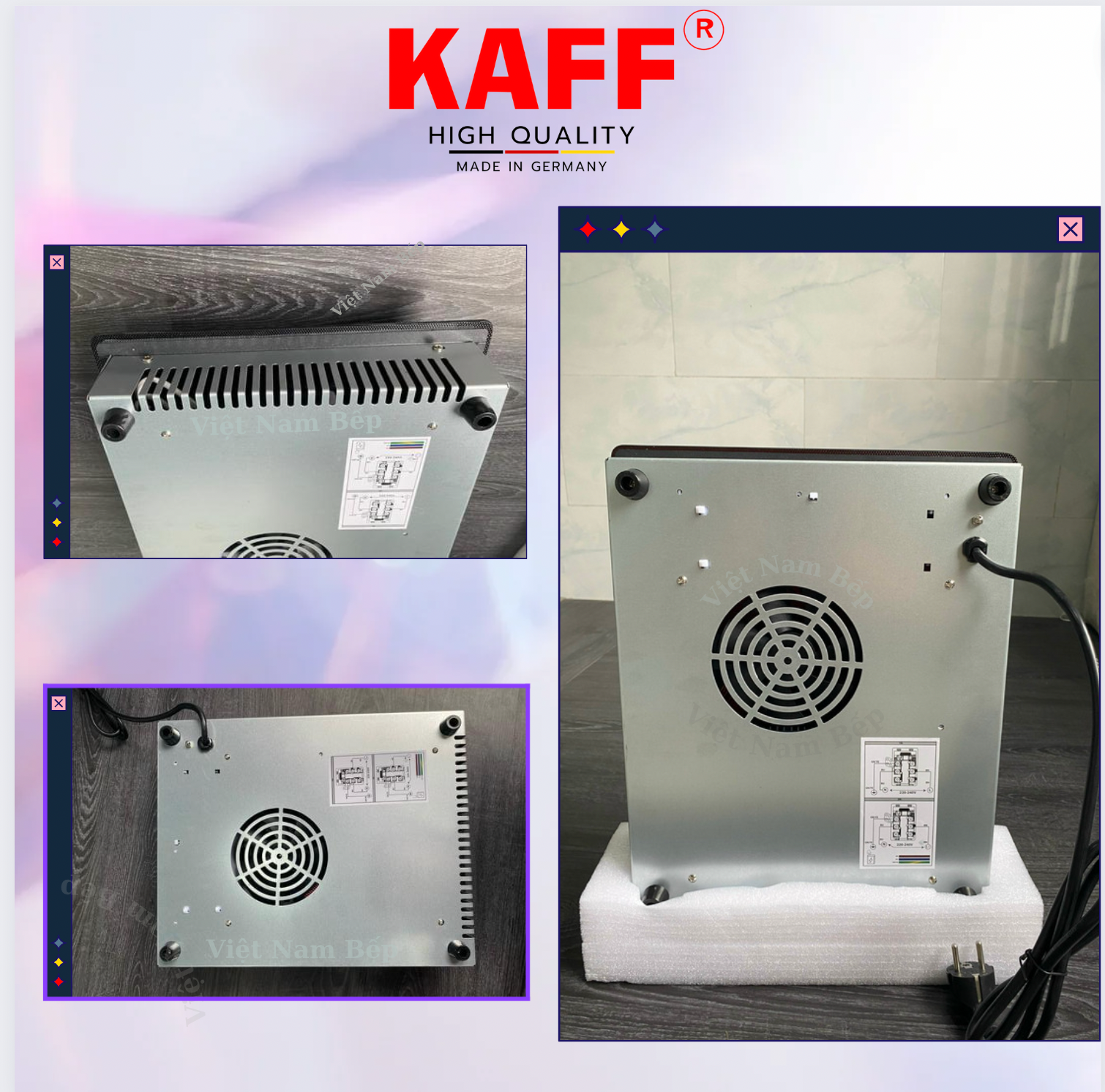 Bếp từ đơn nhập khẩu Malaysia KAFF KF - 330I - Hàng chính hãng