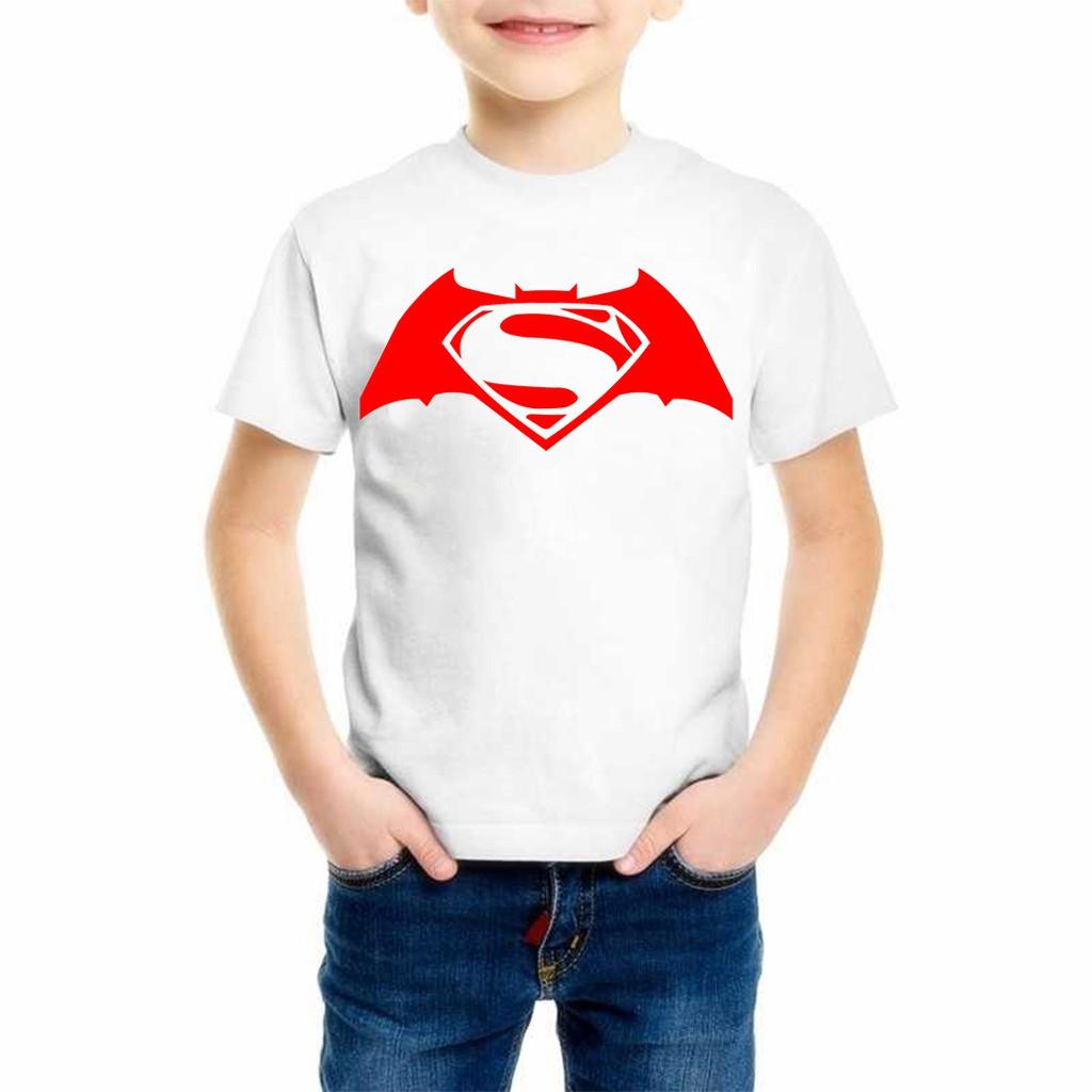 Áo thun bé trai in hình Batman so cute chất thun đẹp
