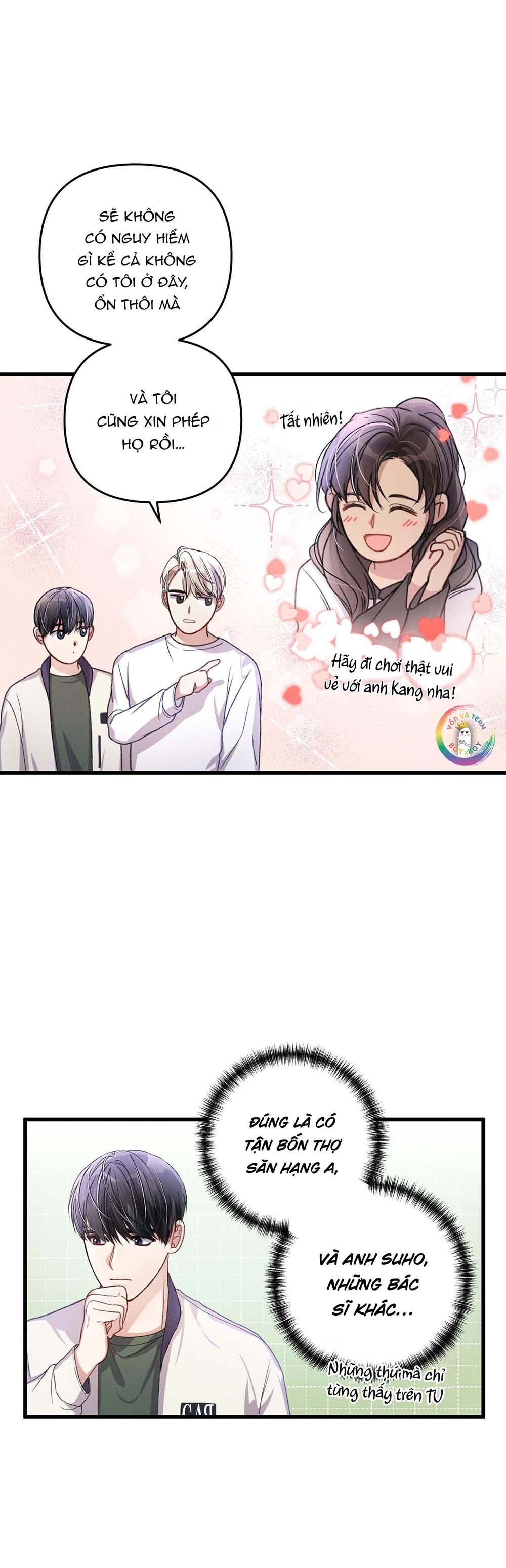 cuộc sống thường nhật của trị liệu viên hạng b chapter 21 23