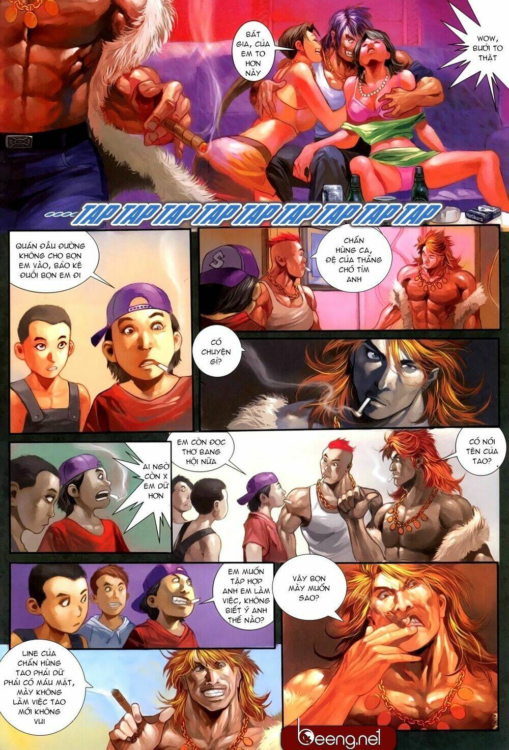 hỏa hồng niên đại hắc cốt đường chapter 190 7