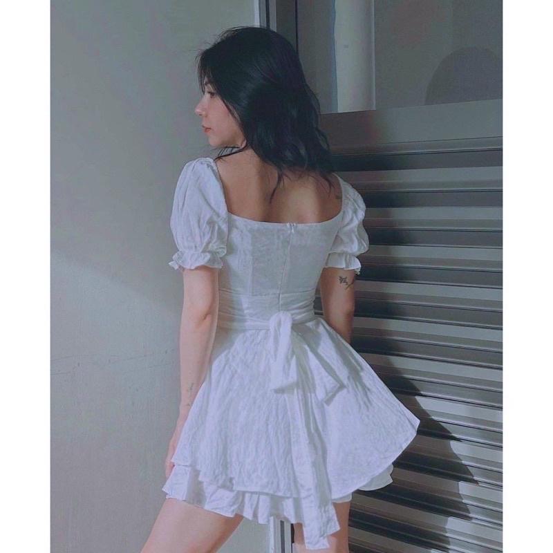 Jumsuit cột nơ 3 màu