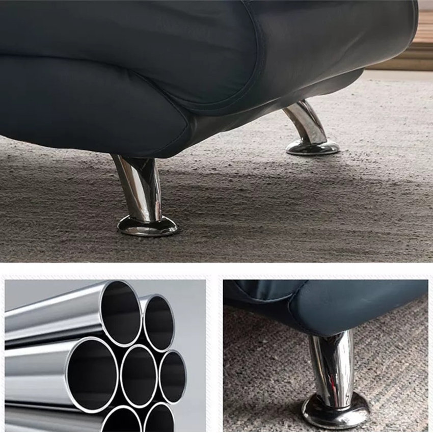 Ghế sofa thư giãn bằng da 178x70x40cm - 3 chế độ nằm, ghế phòng khách phòng ngủ - ghế lười nằm thư giãn, ghế nghỉ trưa văn phòng