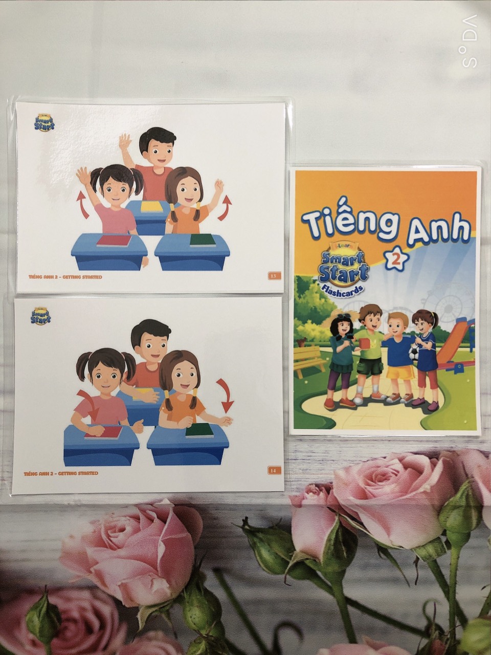 Flashcard Tiếng Anh Lớp 2- Smart Start 2 mới nhất bộ giáo dục - ép plastics siêu đẹp