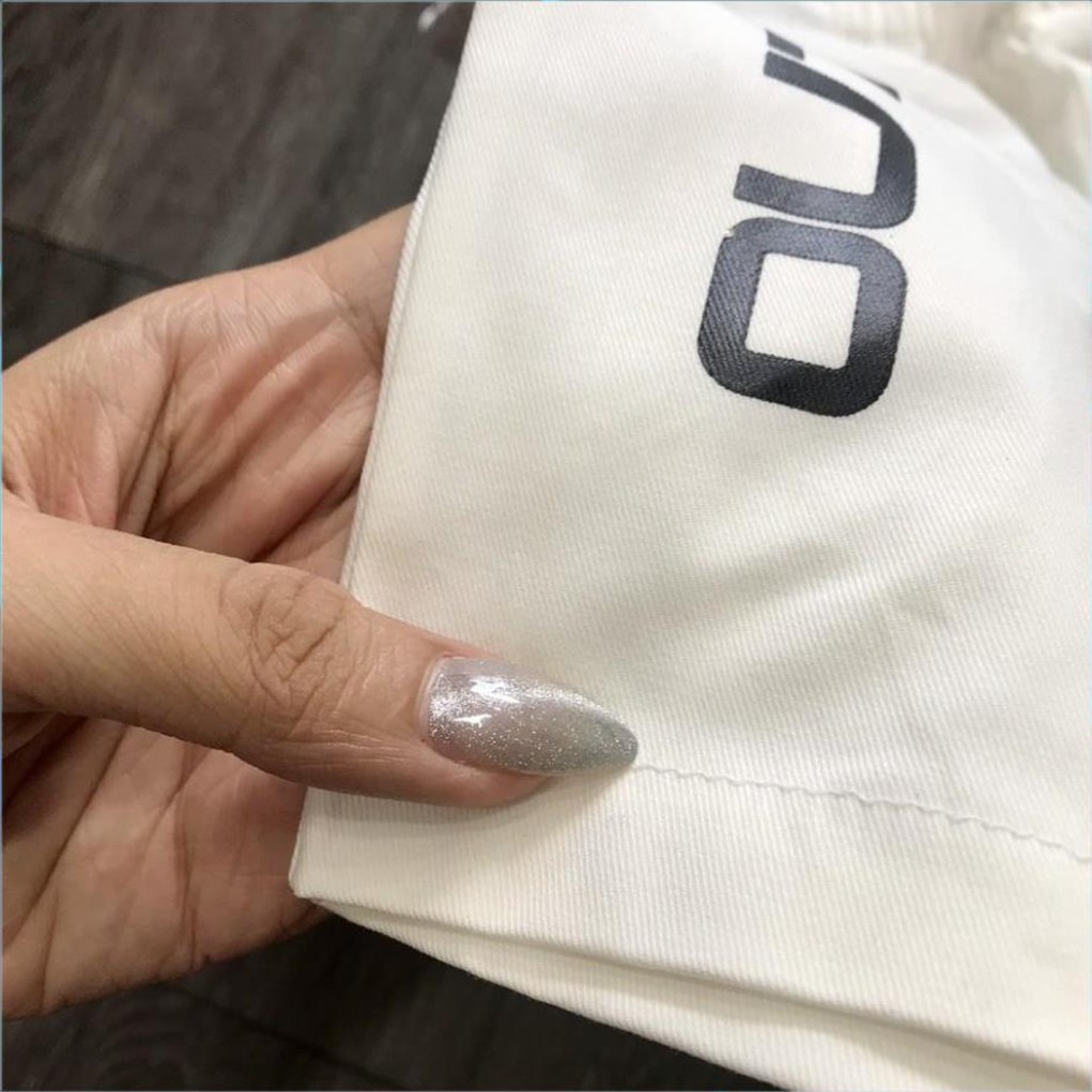 Quần Short Kaki Local Brand In Chữ OUTERITY màu đen trắng form unisex phong cách Ulzzang - Gin Store