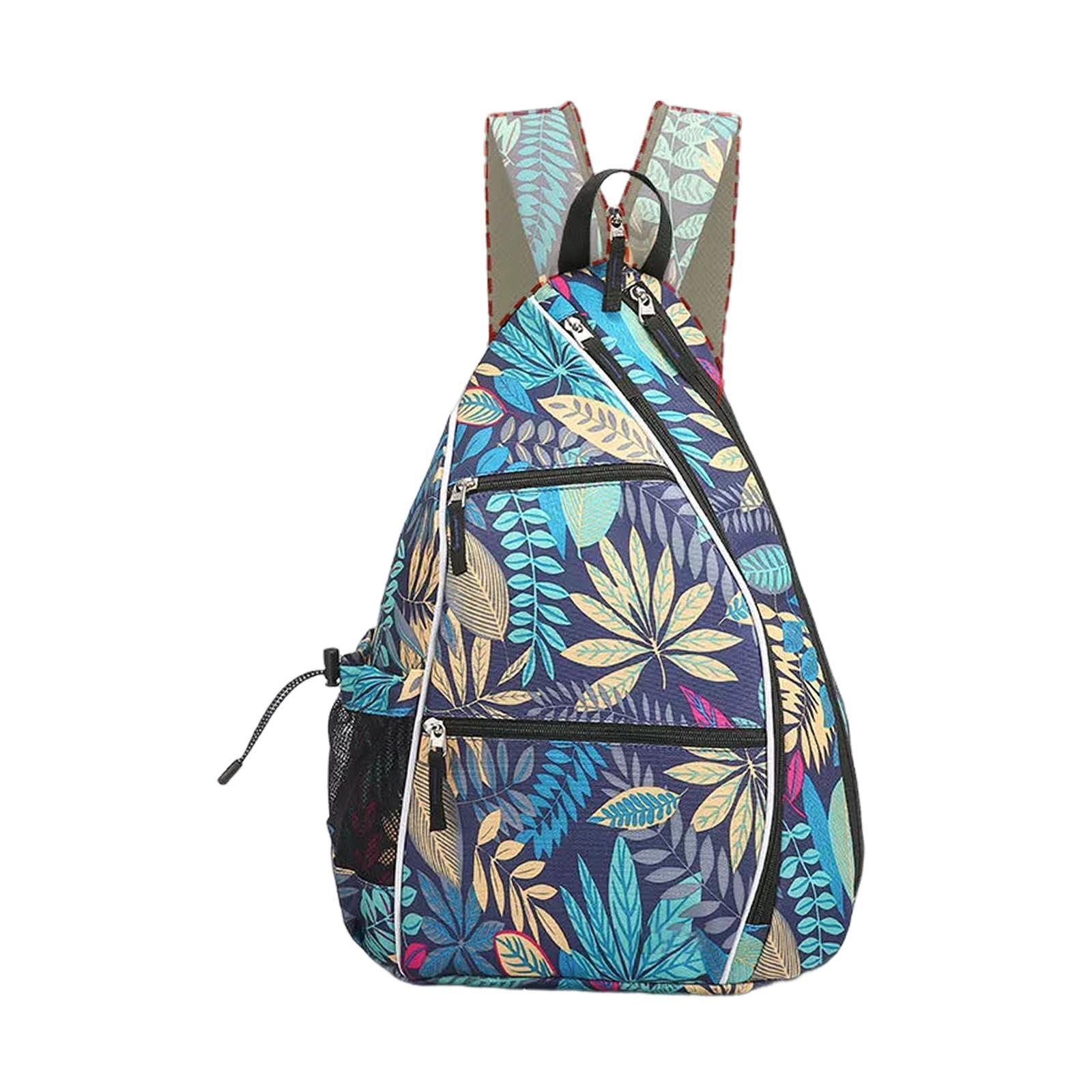 Pickleball Backpack, Pickleball Bag, Travel Pouch with Water Bottle Holder, Durable Lightweight Paddle Holder Carrying Bag for Women Men